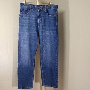 Lee Women's Straight Leg Blue Jeans Size 14